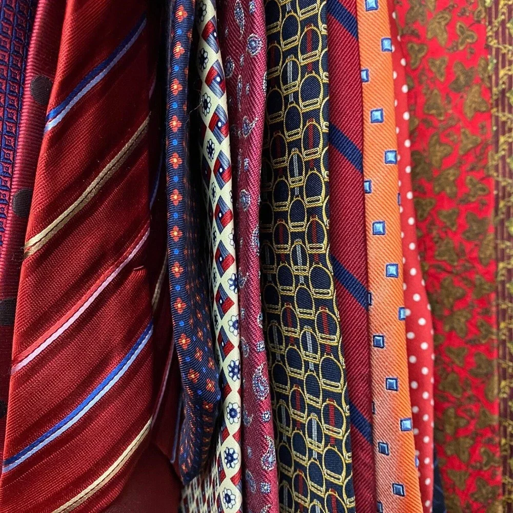 Mens Neckties Elegant Fun Vintage Variety Lot of 10 Random Ties - Fast Shipping